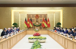Thủ tướng Phạm Minh Chính hội kiến Tổng thống Cộng hòa Liên bang Đức 