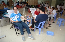 TTXVN khu vực miền Trung - Tây Nguyên tổ chức Ngày hội hiến máu tình nguyện