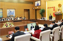 Chủ tịch Quốc hội chủ trì làm việc với Ban Thường vụ Thành uỷ Hà Nội