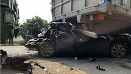 Tai nạn giao thông tại Ứng Hòa (Hà Nội) làm 1 người chết, 2 người bị thương