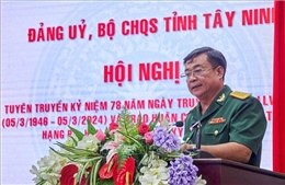 Tây Ninh: Xây dựng lực lượng vũ trang vững mạnh