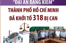 Thành phố Hồ Chí Minh: Đã khởi tố 318 bị can ở &#39;Đại án đăng kiểm&#39;