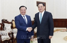 Tăng cường hợp tác giữa Thủ đô Hà Nội và Thủ đô Viêng Chăn (Lào)
