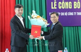 Thành lập Chi bộ Đảng trong doanh nghiệp tư nhân đầu tiên tại Bắc Ninh