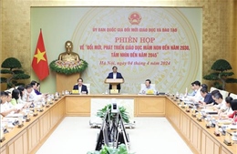 Thủ tướng chủ trì phiên họp về đổi mới giáo dục mầm non 