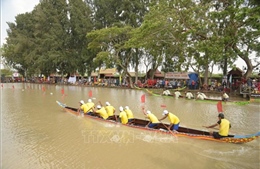 Trên 300 vận động viên tham dự Giải đua ghe Ngo mini tỉnh Bạc Liêu 2024