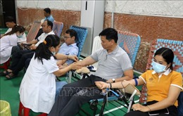 Công đoàn viên, người lao động Kiên Giang tham gia hiến máu tình nguyện