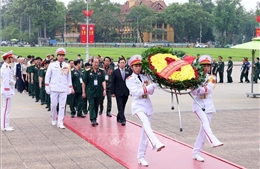 Đoàn đại biểu Hội Cựu chiến binh, Cựu thanh niên xung phong vào Lăng viếng Bác