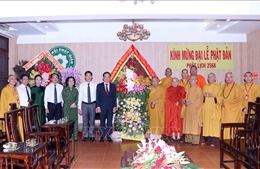 Lãnh đạo Đảng, Nhà nước chúc mừng Đại lễ Phật đản 2024 tại Thành phố Hồ Chí Minh
