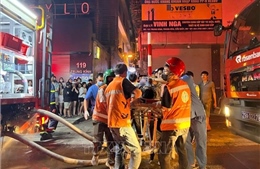 Vụ cháy tại Cầu Giấy, Hà Nội: Cứu được 7 người thoát nạn