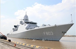 Hải quân Hoàng gia Hà Lan cập Cảng Chùa Vẽ, Hải Phòng