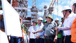 Thủ tướng kiểm tra tiến độ thi công các dự án điện trọng điểm tại Quảng Bình