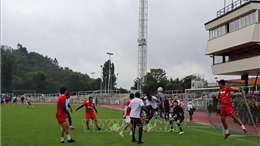 Cộng đồng người Việt tham gia giải bóng đá Thượng viện Séc