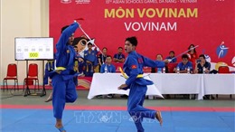 Đại hội Thể thao học sinh Đông Nam Á: Khởi đấu môn Vovinam