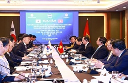 Thủ tướng Phạm Minh Chính tọa đàm với chuyên gia, nhà khoa học Hàn Quốc 