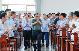 Thủ tướng Phạm Minh Chính tiếp xúc cử tri quận Thốt Nốt, thành phố Cần Thơ 