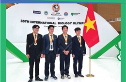 Việt Nam giành 3 Huy chương Vàng Olympic Sinh học quốc tế 2024