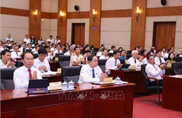 Chủ tịch Quốc hội Trần Thanh Mẫn dự khai mạc Kỳ họp thứ 18, HĐND TP Hải Phòng 