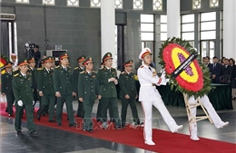 Các tổ chức, cơ quan, đơn vị viếng Tổng Bí thư Nguyễn Phú Trọng 