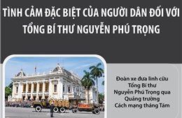 Tình cảm đặc biệt của người dân đối với Tổng Bí thư Nguyễn Phú Trọng