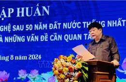 Bế mạc Hội nghị tập huấn lý luận phê bình văn học, nghệ thuật 2024 khu vực phía Bắc 