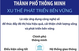 Thành phố thông minh - Xu thế phát triển bền vững