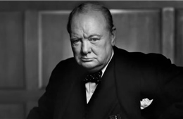 Tìm thấy bức ảnh cố Thủ tướng Anh W.Churchill bị đánh cắp