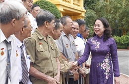 Phó Chủ tịch nước Võ Thị Ánh Xuân gặp mặt Đoàn đại biểu người có công tiêu biểu tỉnh An Giang