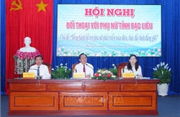 Đối thoại với phụ nữ về phát triển toàn diện, thúc đẩy bình đẳng giới