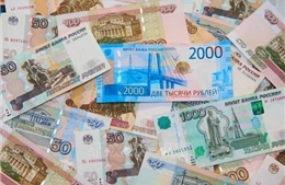 Đồng ruble Nga chạm đáy 11 tháng so với đồng USD và NDT