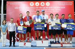 Bế mạc Giải vô địch Pickleball các Câu lạc bộ quốc gia năm 2024