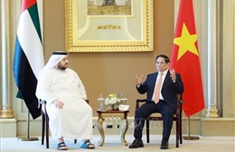 Thủ tướng Phạm Minh Chính đề nghị UAE hỗ trợ xây dựng các trung tâm tài chính quốc tế tại Việt Nam