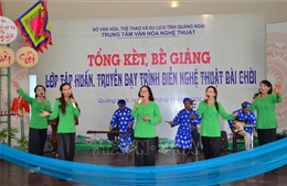 Lan tỏa nghệ thuật bài chòi