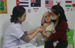 Tăng tốc chiến dịch tiêm vaccine sởi cho trẻ 1- 5 tuổi