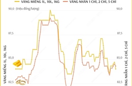 Giá vàng SJC sáng 30/12/2024