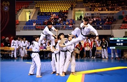 Việt Nam giành giải Nhất toàn đoàn tại Giải Taekwondo Cảnh sát châu Á mở rộng