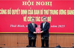 Ông Nguyễn Mạnh Hùng giữ chức Phó Bí thư Tỉnh ủy Thái Bình