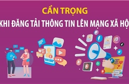 Cẩn trọng khi đăng tải thông tin lên mạng xã hội