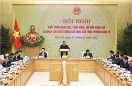 Thủ tướng chủ trì Hội nghị về phát triển khoa học, công nghệ thúc đẩy tăng trưởng kinh tế