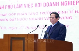 Thủ tướng Phạm Minh Chính: Doanh nghiệp nhà nước phát huy tinh thần yêu nước, cùng cả nước tăng tốc, bứt phá, về đích