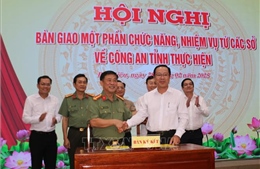 Công an các địa phương nhanh chóng thực hiện nhiệm vụ theo mô hình mới