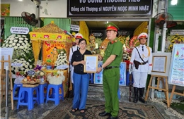 Truy thăng cấp bậc hàm cho Hạ sĩ cảnh sát hy sinh khi làm nhiệm vụ