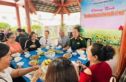 Chương trình &#39;Ăn sáng cùng gia đình chiến sĩ mới&#39;: Gắn bó tình quân - dân