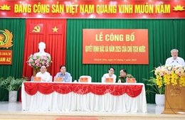 Tạo điều kiện để người được đặc xá nhanh chóng hòa nhập cộng đồng