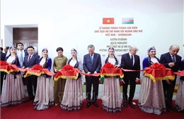 Tổng Bí thư dự Lễ khánh thành Phòng lưu niệm &#39;Chủ tịch Hồ Chí Minh với sự nghiệp ngành dầu khí Việt Nam - Azerbaijan&#39;