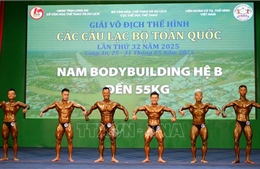 Khai mạc các giải vô địch thể hình toàn quốc năm 2025