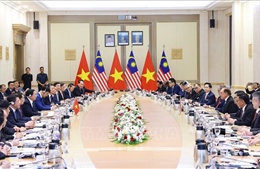 Thủ tướng Phạm Minh Chính hội đàm với Thủ tướng Malaysia Anwar Ibrahim 