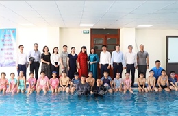 Phát động học bơi an toàn, phòng tránh đuối nước