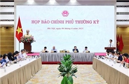 Họp báo Chính phủ: Nỗ lực thực hiện tháo gỡ khó khăn đối với các dự án đầu tư công