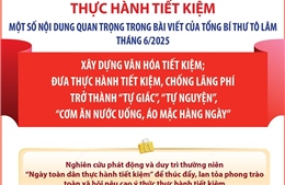 Xây dựng văn hóa tiết kiệm
